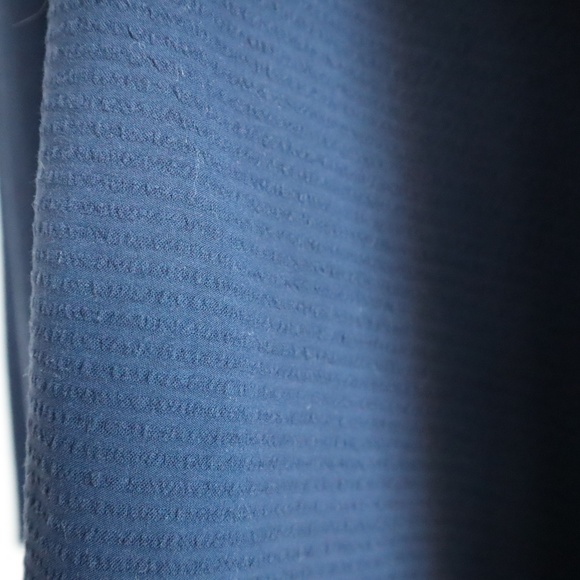 Uniqlo Textured Midi Skirt - Navy, XS - Picture 4 of 5